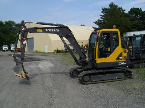 Volvo Ec55b Compact Excavator Full Service Repair Manual Pdf Download