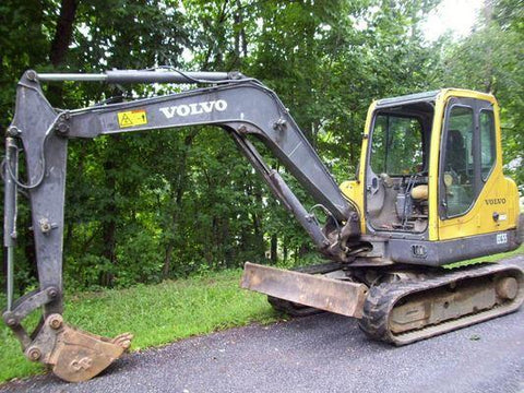 Volvo Ec55-eu Compact Excavator Workshop Service Manual Pdf Download