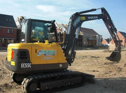 Volvo Ec55c Compact Excavator Full Service Repair Manual Pdf Download