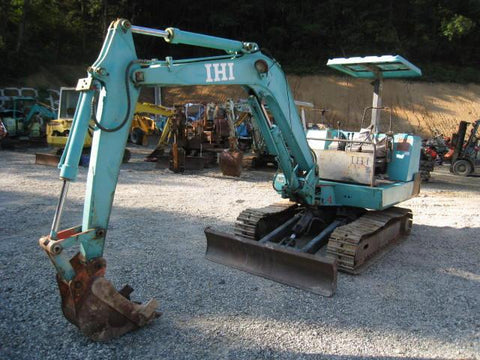 IHI 35 GX Excavtor Part's Catalogue Manual Download