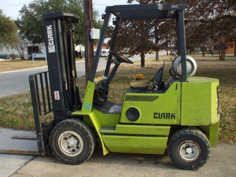 Clark Forklift GPX 25 Workshop Service Repair Manual