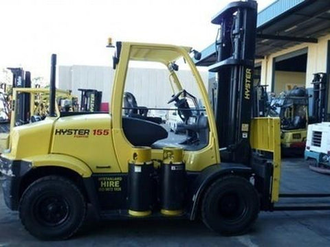 Hyster J006 (H135FT, H155FT) Forklift Service Repair Workshop Manual D ...