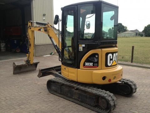 Caterpillar Cat 303CR Parts Catalogue Manual Download