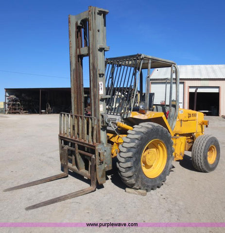 jcb 930 rough terrain forklift owner's manual